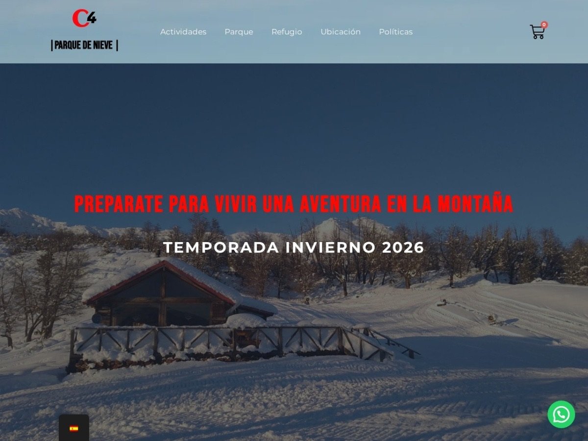 Sitio web de C4 Parque de Nieve