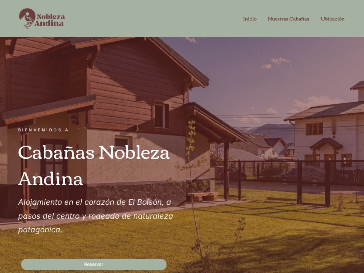 Sitio web de Nobleza Andina