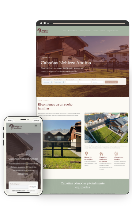 Sitio web de Nobleza Andina